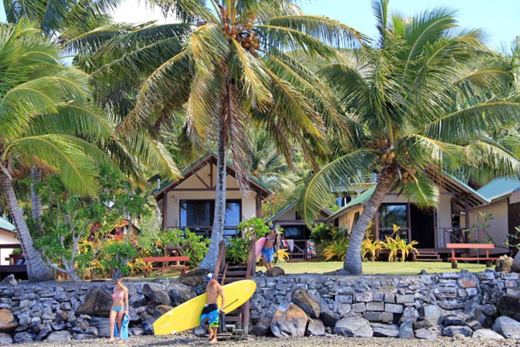 Вилла Aroko Bungalows Аваруа Экстерьер фото