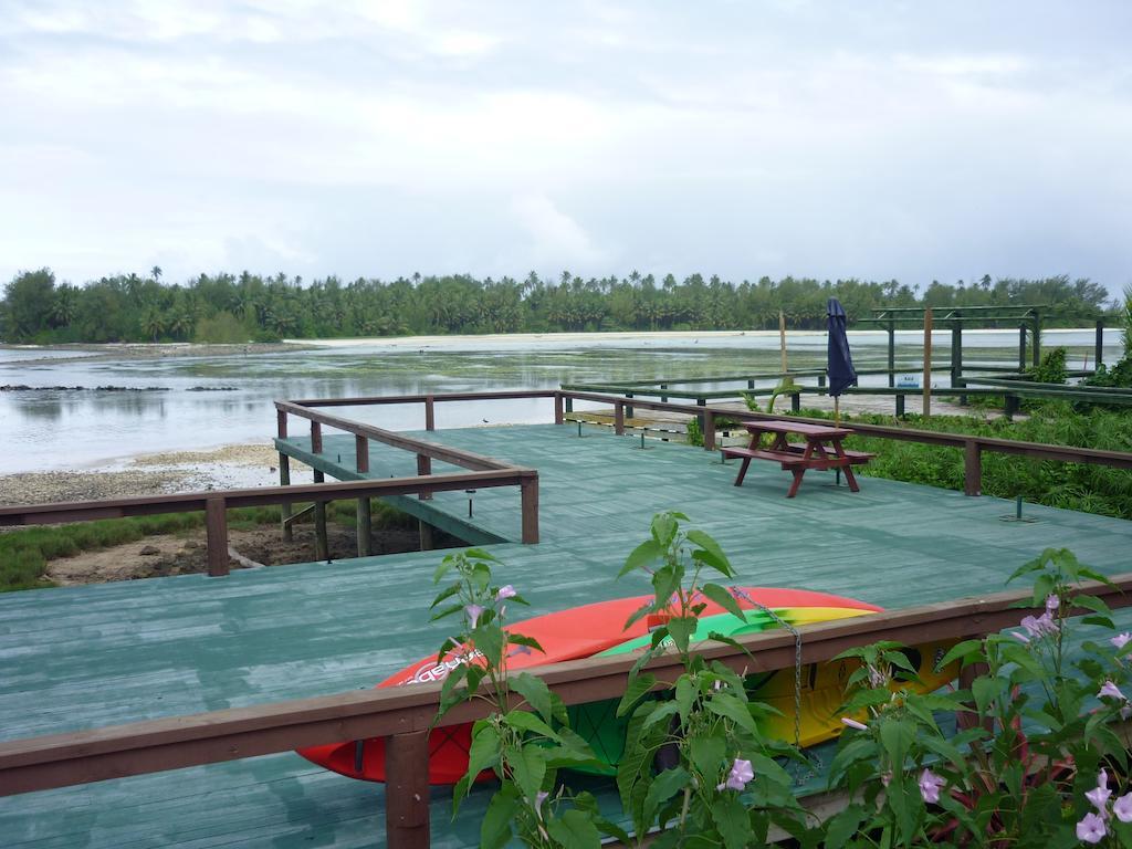 Вилла Aroko Bungalows Аваруа Экстерьер фото