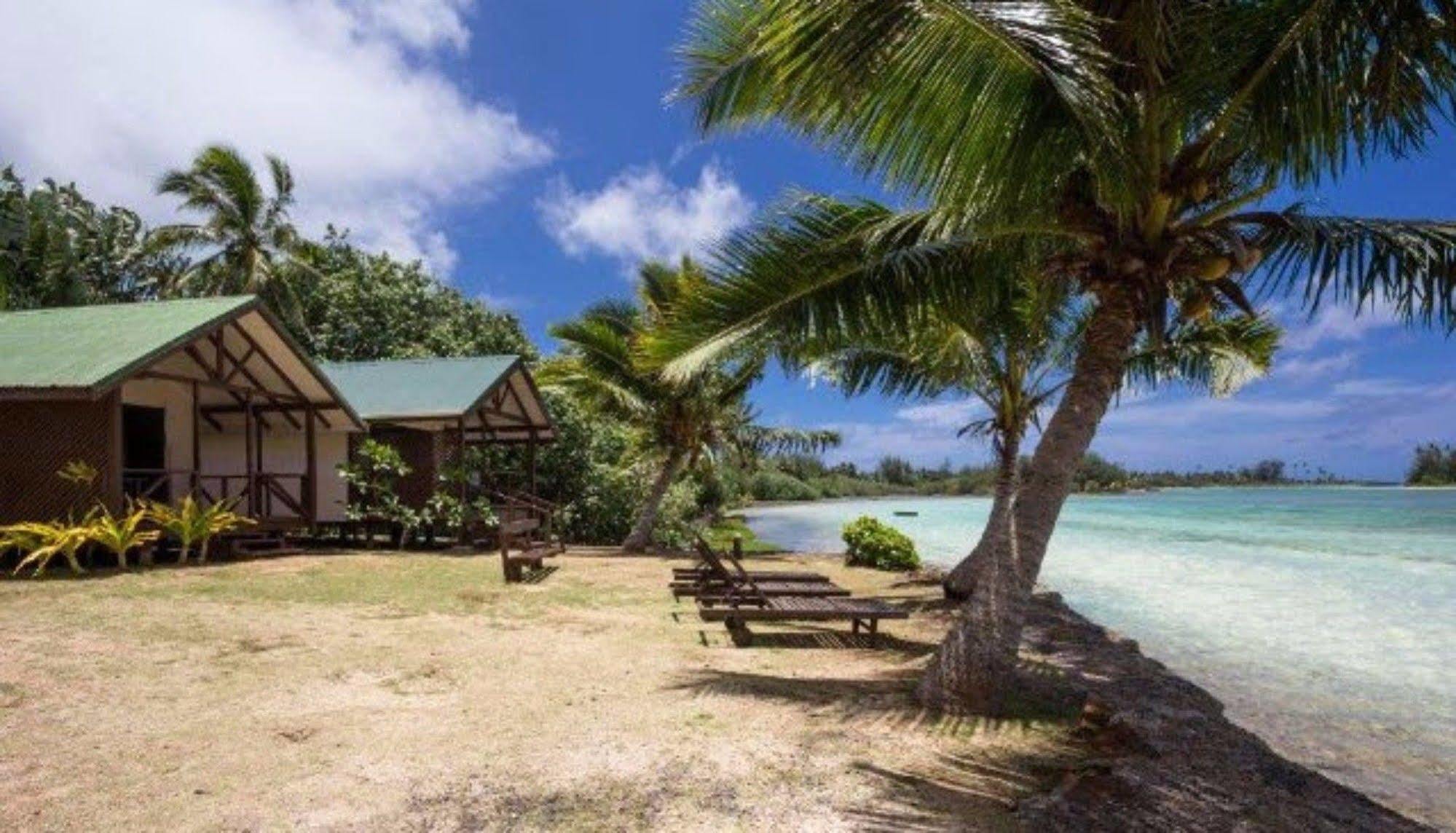 Вилла Aroko Bungalows Аваруа Экстерьер фото